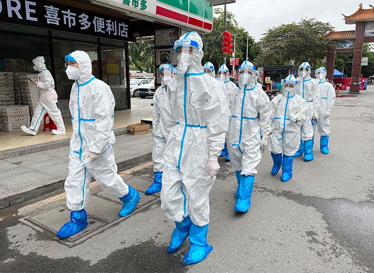 集团党员助力广州疫情封控区，筑牢抗疫“长城”